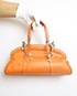 Limited Edition Butterfly Detective Tote, &pound;150, Handbags, Orange, Lizard, Front view
